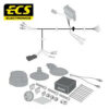 Skoda Octavia 13 Pin Dedicated Towbar Wiring Kit Nov/2004 to March/2013